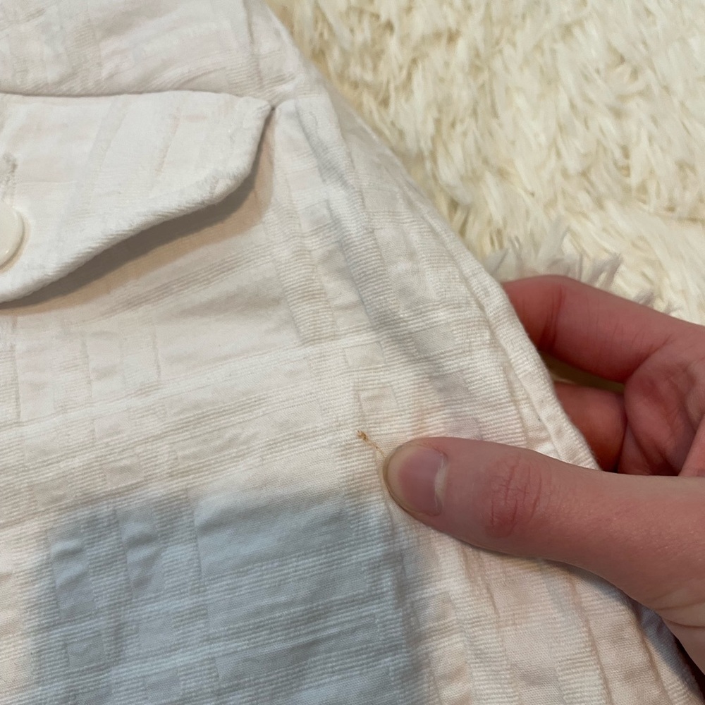 Trina Turk white A line Camden two pocket skirt - Picture 4 of 7